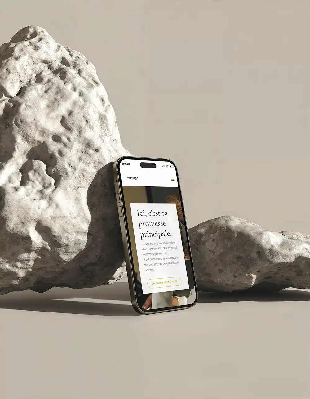 mockup ecran site web
