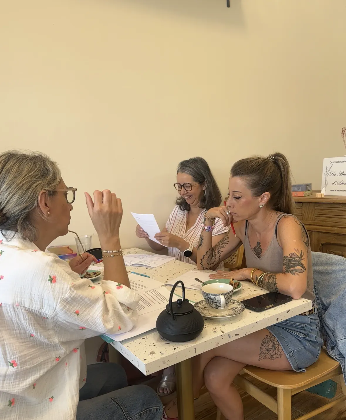 groupe entrepreneure atelier numérocom à LucyCoffee à Lescar